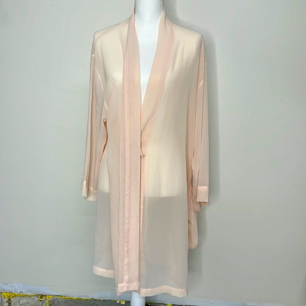3/$20 Calvin Klein sheer robe sz S/M